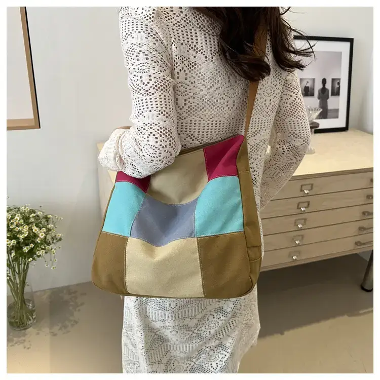 Retro Canvas Tote Bag 2024 New Fashion — feature 18