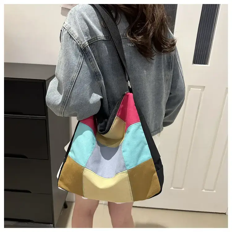 Retro Canvas Tote Bag 2024 New Fashion — feature 19