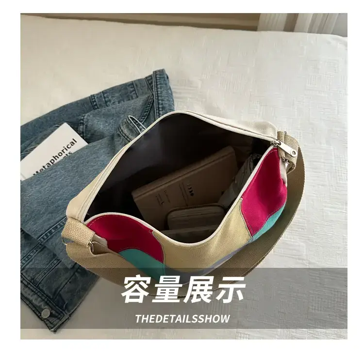 Retro Canvas Tote Bag 2024 New Fashion — feature 6