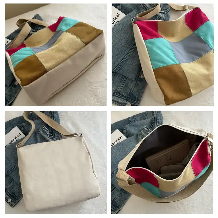 Retro Canvas Tote Bag 2024 New Fashion — feature 7