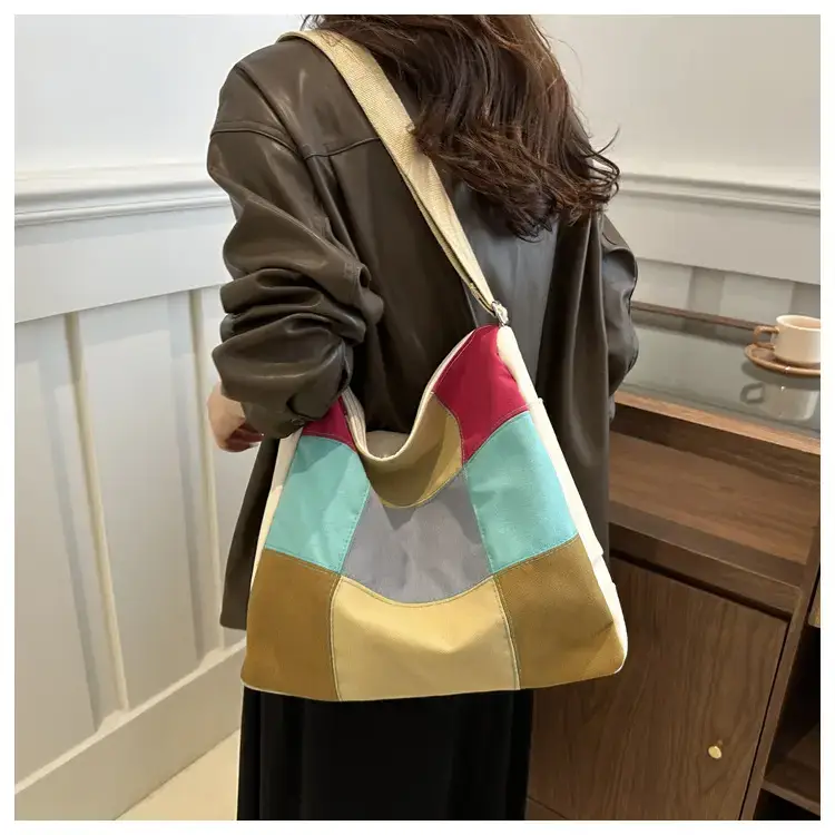Retro Canvas Tote Bag 2024 New Fashion — feature 9