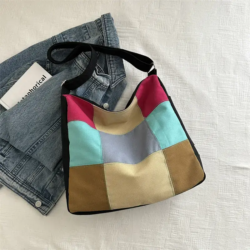 Retro Canvas Tote Bag 2024 New Fashion - Image 2
