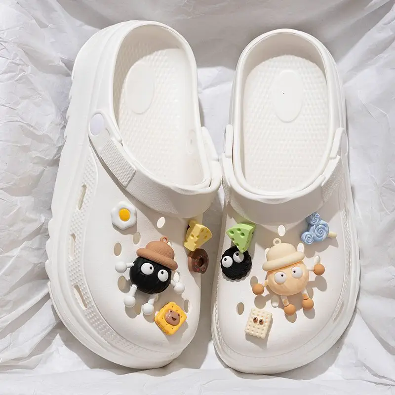 Internet Celebrity Two-Wear Eva Fashion Summer Thick-Soled Women's Clogs Non-Slip Non-Stinky Beach Casual Toe-Toe Slippers for Men - Image 6