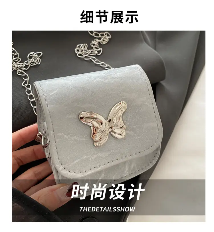 Ins Mini Bow Chain Bag Women 2024 New Summer — feature 5
