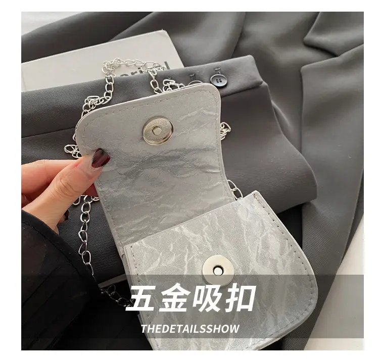 Ins Mini Bow Chain Bag Women 2024 New Summer — feature 7