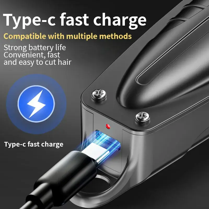 Professional Cross-Border Electric Hair Clipper with Digital Display - Image 14