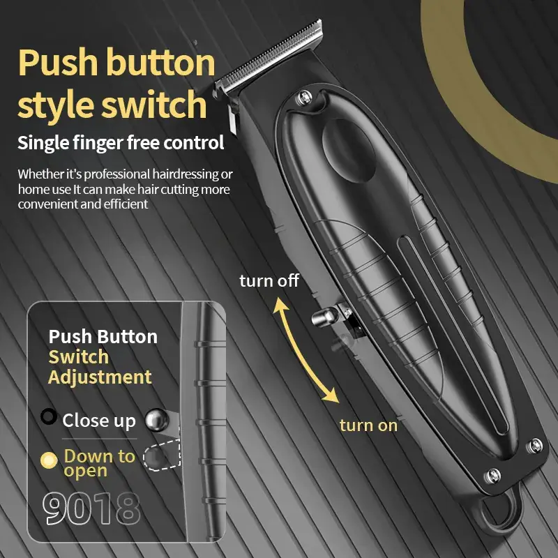 Professional Cross-Border Electric Hair Clipper with Digital Display - Image 16
