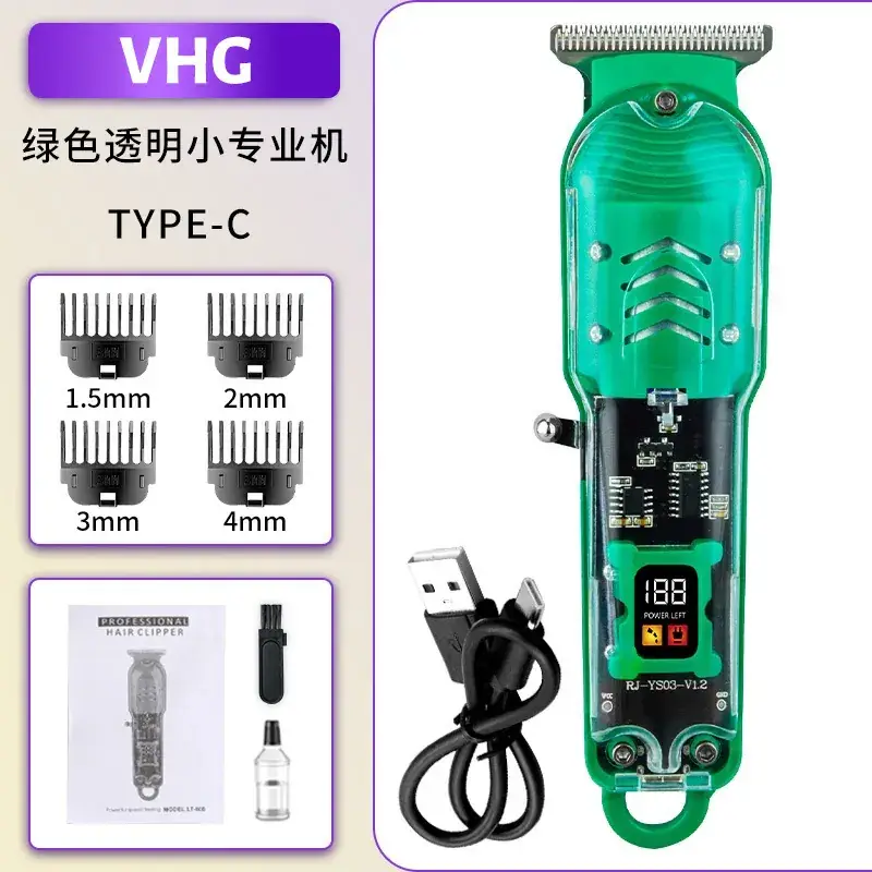 Professional Cross-Border Electric Hair Clipper with Digital Display - Image 8