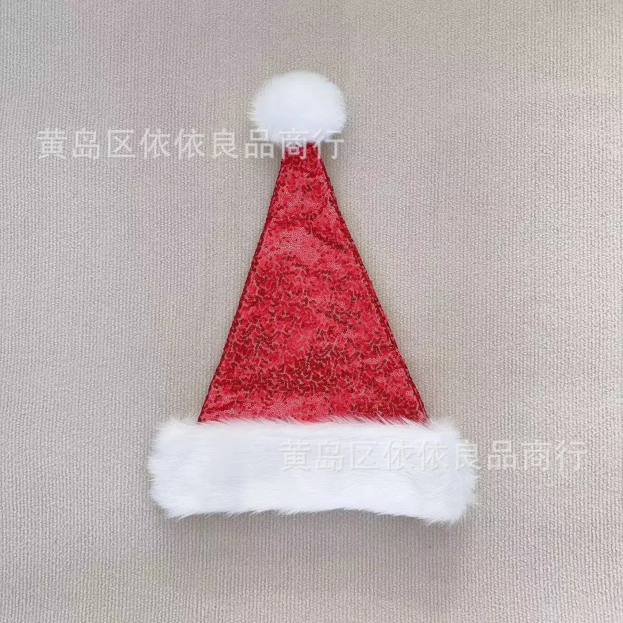 25Yr Old Cross Border Christmas Hat Red Adult