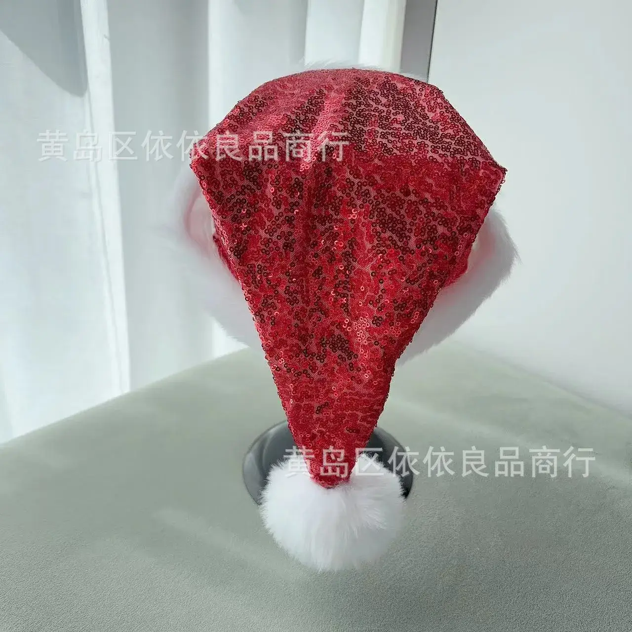 25Yr Old Cross Border Christmas Hat Red Adult