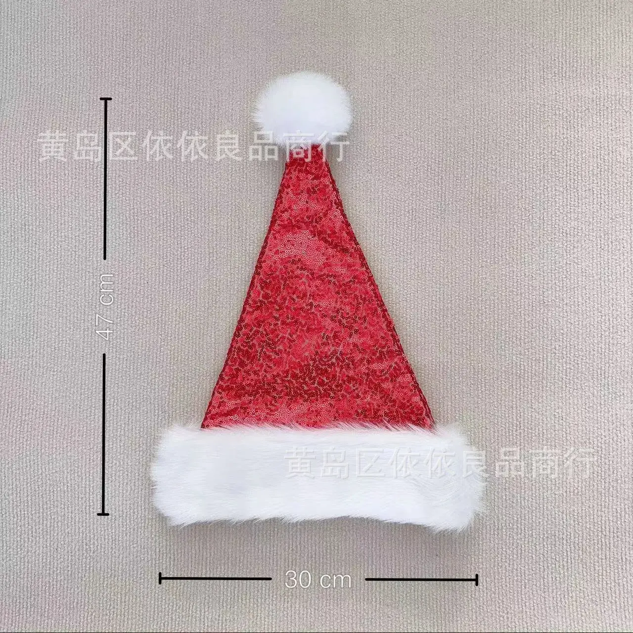 25Yr Old Cross Border Christmas Hat Red Adult — feature 6