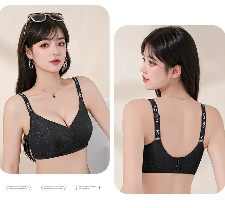 Traceless Jelly Pearlescent Cup Underwear Black — feature 16