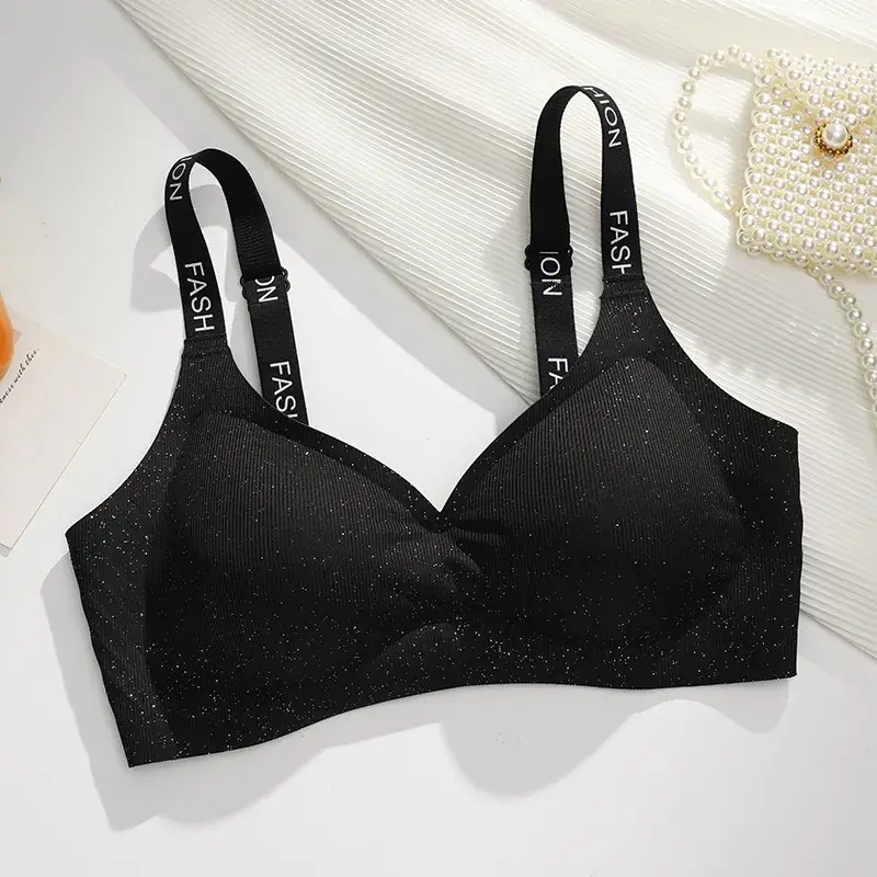 Traceless Jelly Pearlescent Cup Underwear Black - Image 4