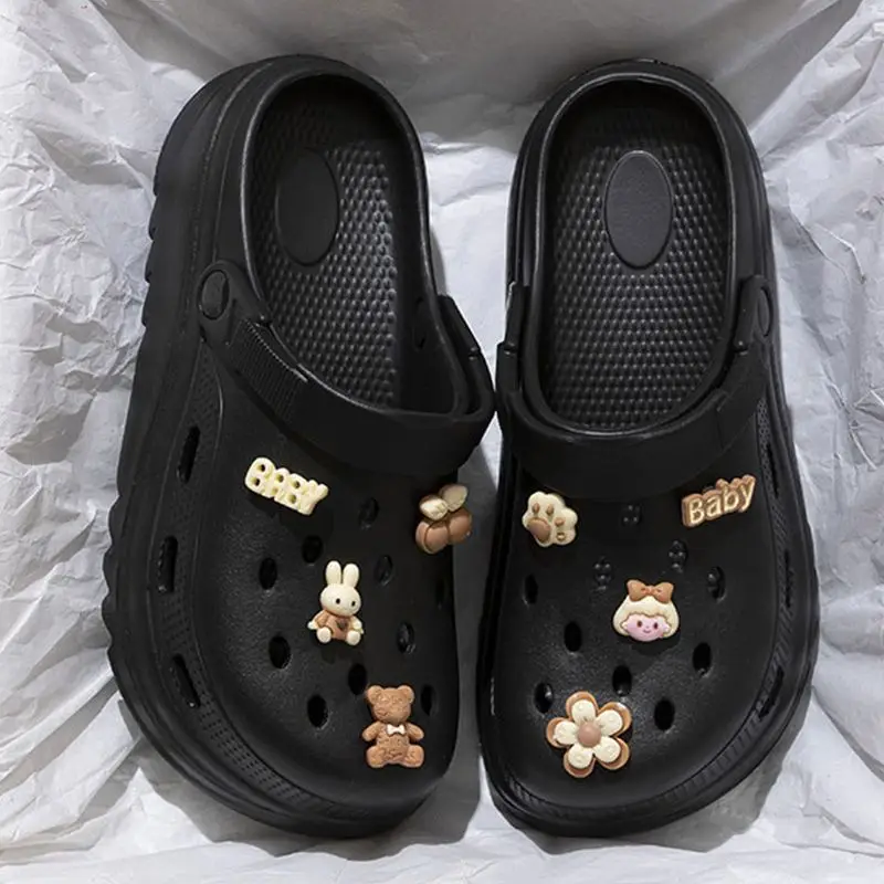 Summer Clogs for Women 2026 New Model Eva Non-Slip Odor-Resistant Breathable Versatile Casual Closed-Toe Sandals with Thick Soles - Image 6