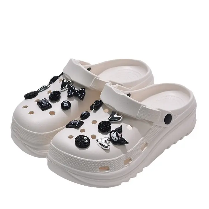 Women's Cartoon Kuromi EVA Sandals Black 2025 - Image 8