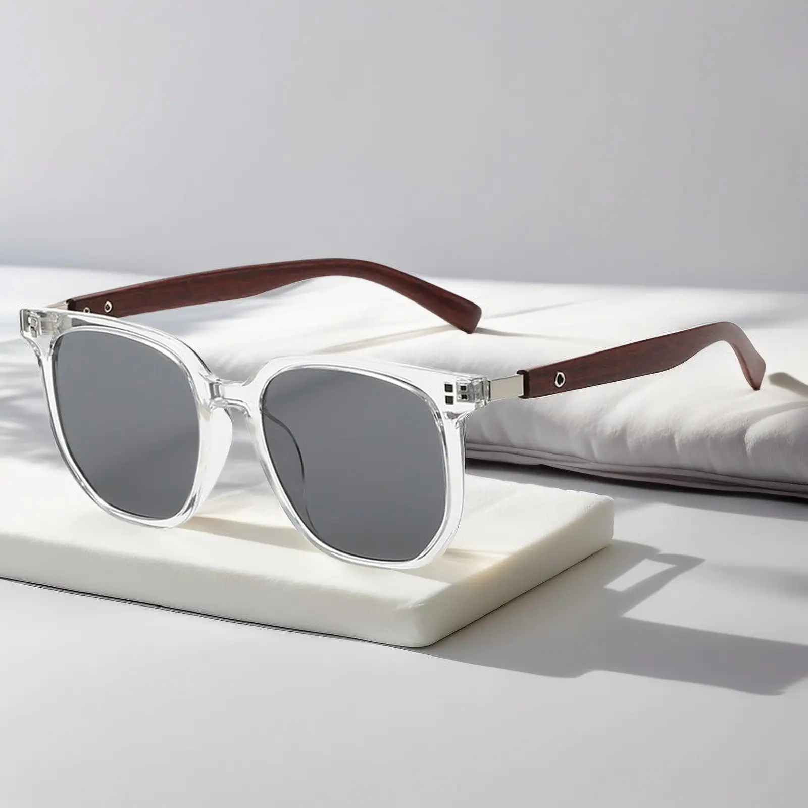 2026 Korean Style Brown Sunglasses for Women Square Frame — feature 20