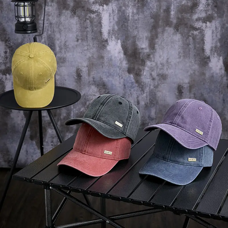 Vintage Green Duck Tissue Baseball Cap for Men - Image 14