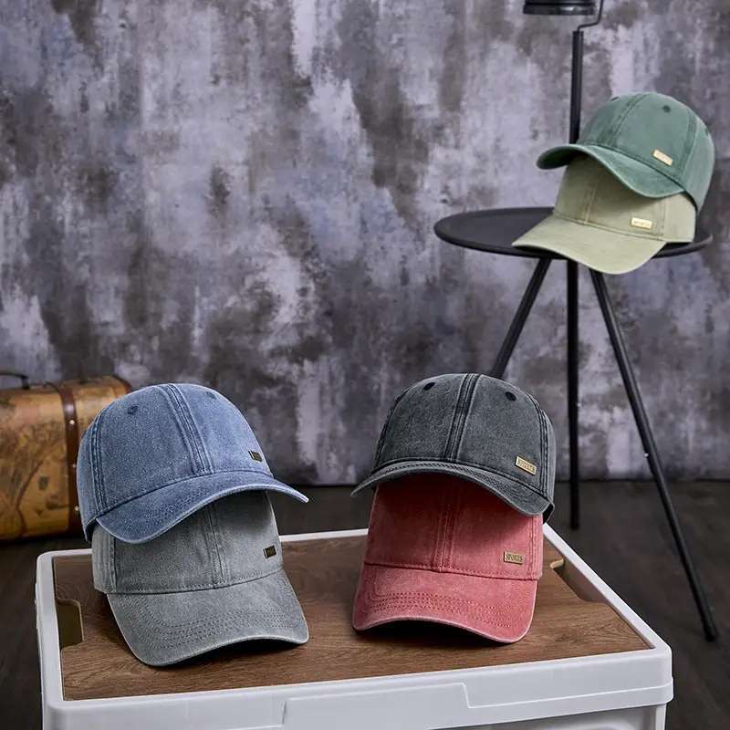Vintage Green Duck Tissue Baseball Cap for Men - Image 16
