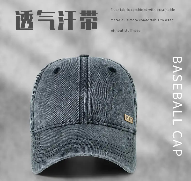 Vintage Green Duck Tissue Baseball Cap for Men — feature 13