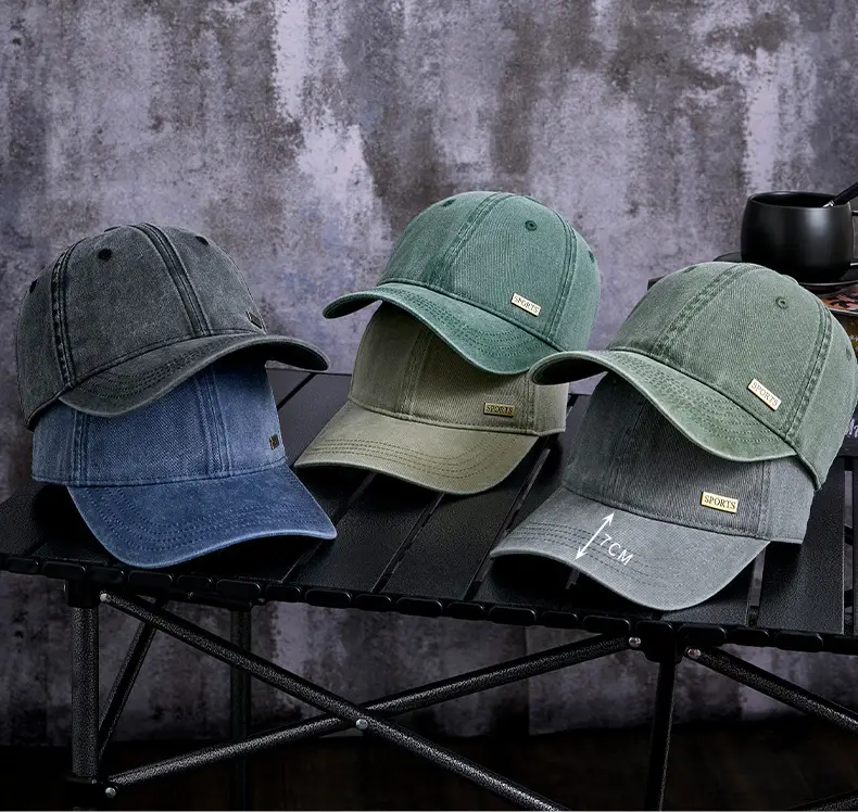 Vintage Green Duck Tissue Baseball Cap for Men — feature 15