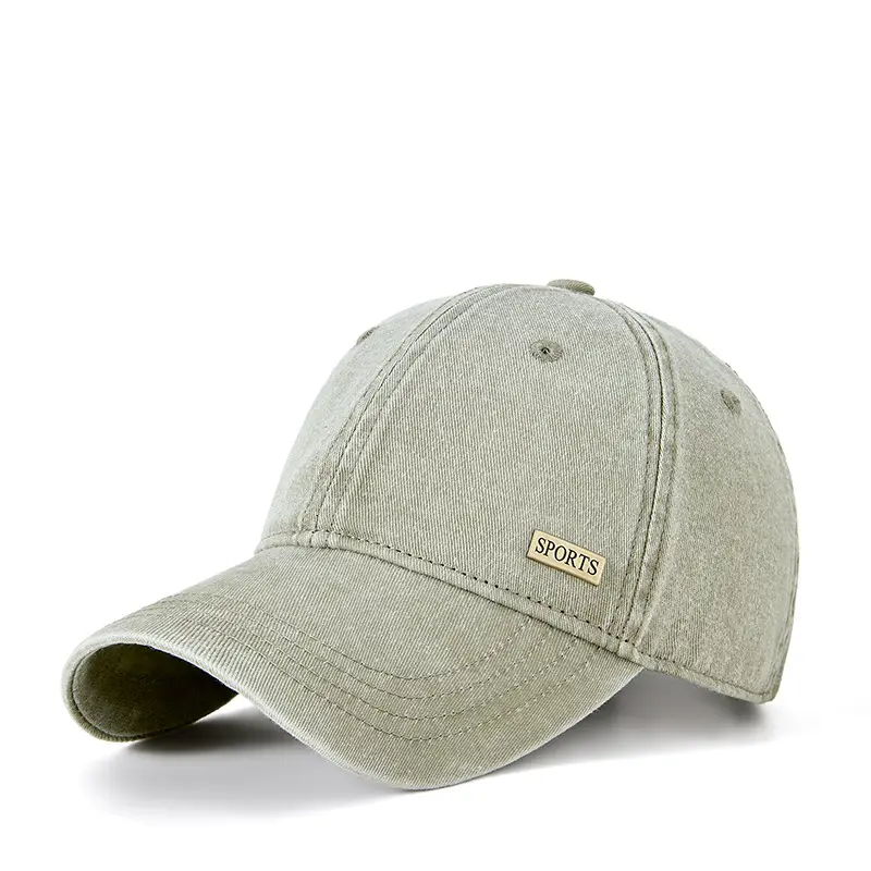 Vintage Green Duck Tissue Baseball Cap for Men - Image 11