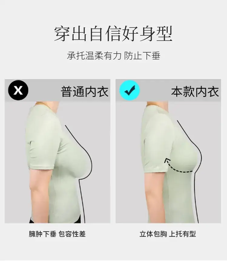 Traceless Cloud Sense Push-Up Bra Women Small — feature 4