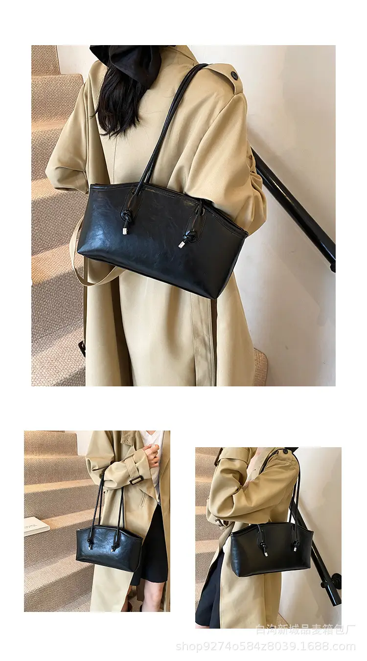 Retro Brown Leather Commuter Bag for Women 2026 — feature 3
