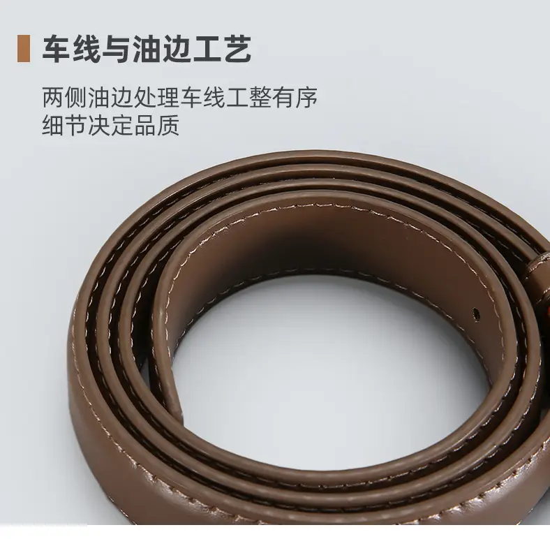 Black Gold C Buckle Women's Slim Fit Belt — feature 11