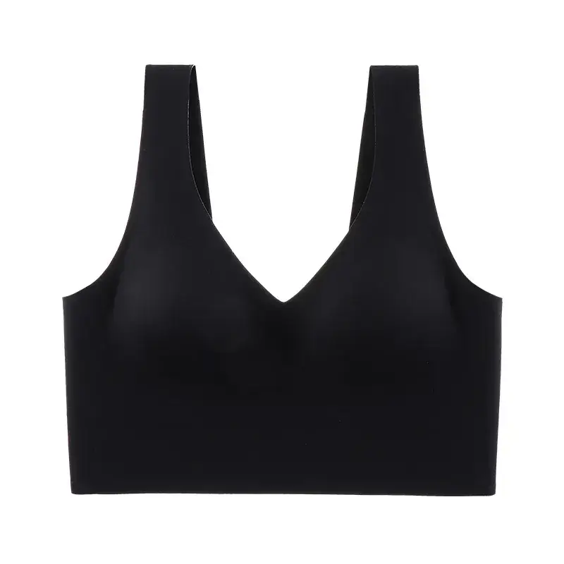 Jelly Seven-breasted Plus Size Bra Letter Print - Image 2