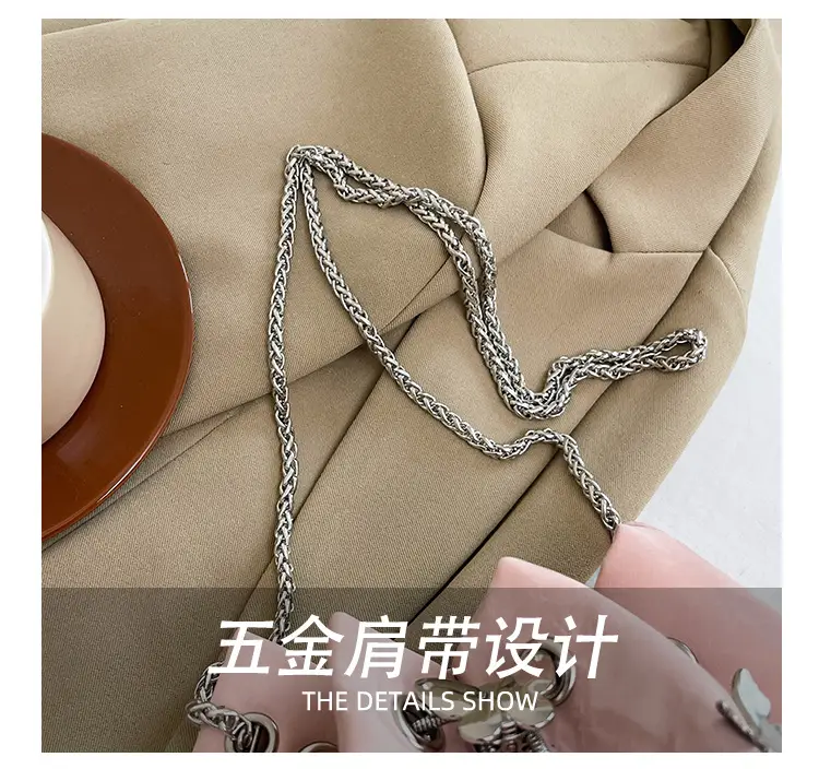 Pink Butterfly Rivet Handbag Women 2024 — feature 10