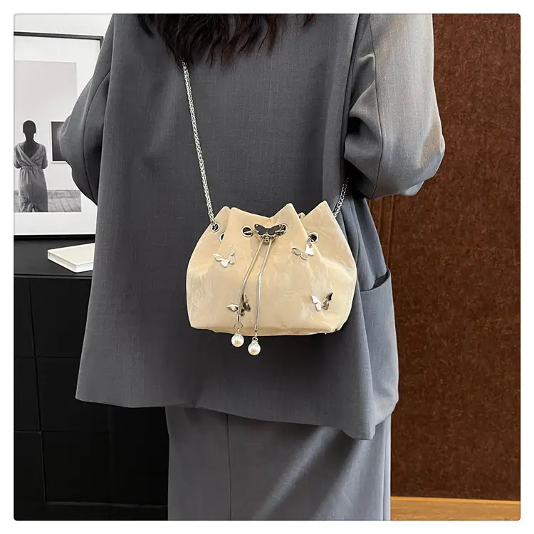 Pink Butterfly Rivet Handbag Women 2024 — feature 16
