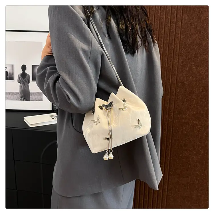 Pink Butterfly Rivet Handbag Women 2024 — feature 28