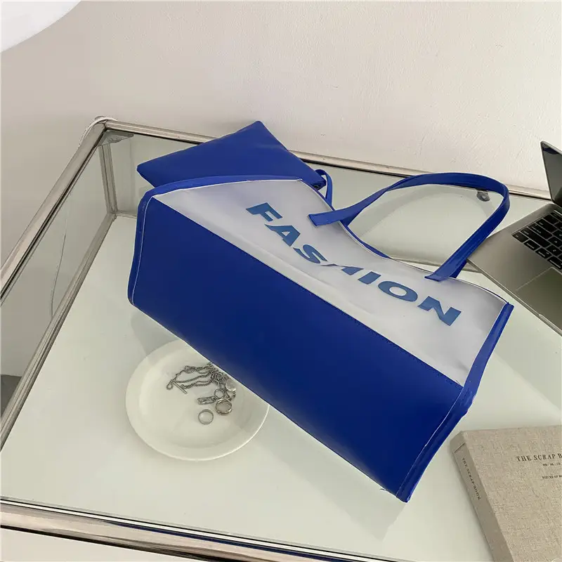 Transparent Large Bags for Women 2026 New Fashion Jelly Shoulder Tote - Image 6