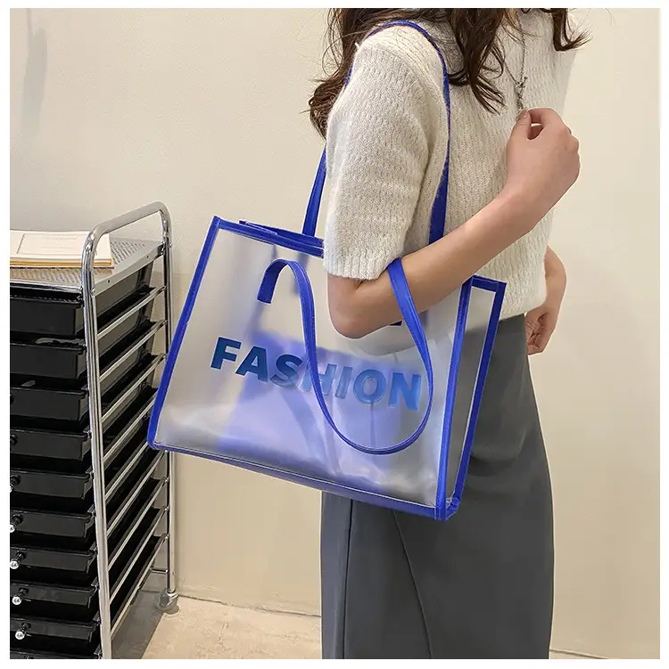 Transparent Large Bags for Women 2026 New Fashion Jelly Shoulder Tote — feature 13