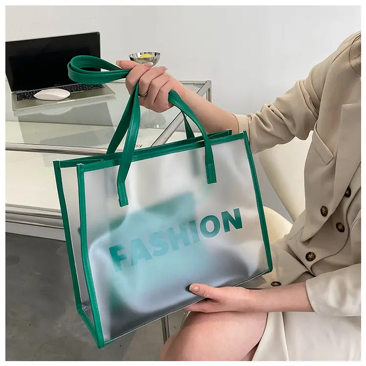 Transparent Large Bags for Women 2026 New Fashion Jelly Shoulder Tote — feature 19