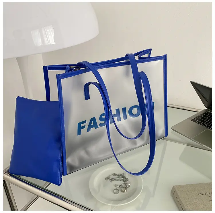 Transparent Large Bags for Women 2026 New Fashion Jelly Shoulder Tote — feature 24