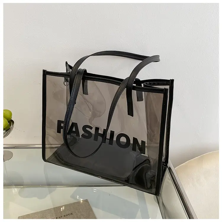 Transparent Large Bags for Women 2026 New Fashion Jelly Shoulder Tote — feature 25