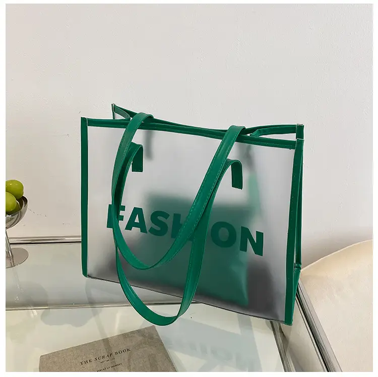 Transparent Large Bags for Women 2026 New Fashion Jelly Shoulder Tote — feature 28