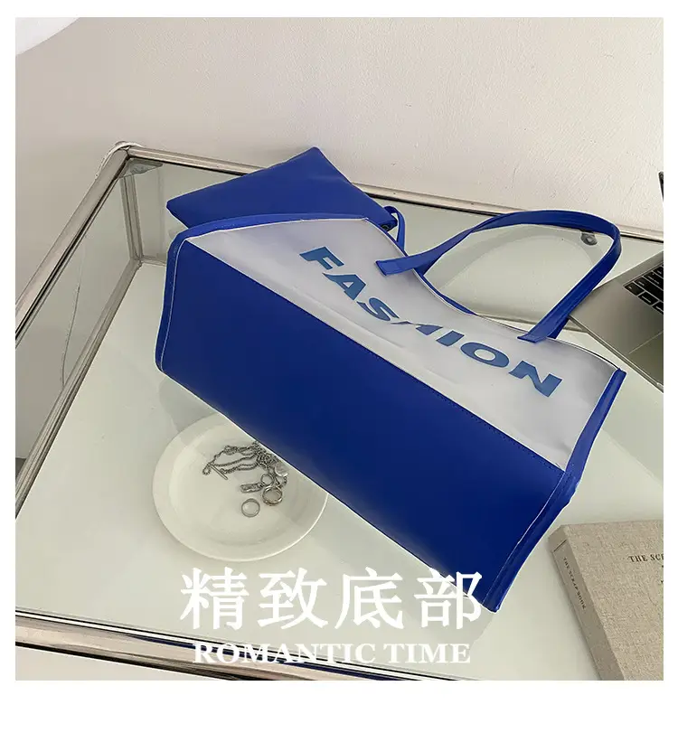 Transparent Large Bags for Women 2026 New Fashion Jelly Shoulder Tote — feature 3