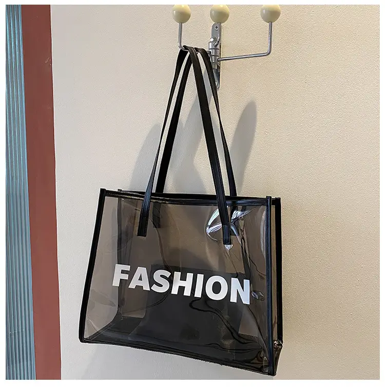 Transparent Large Bags for Women 2026 New Fashion Jelly Shoulder Tote — feature 30