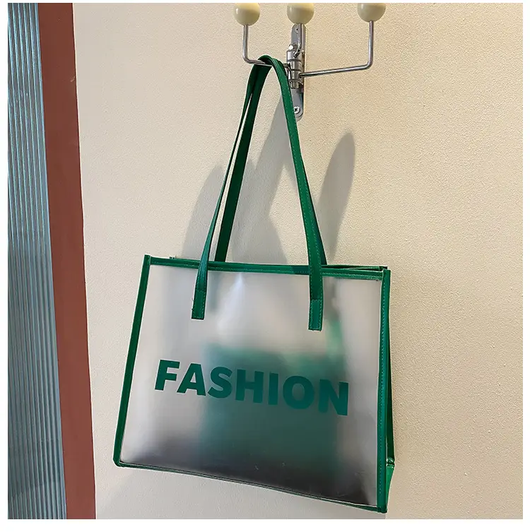 Transparent Large Bags for Women 2026 New Fashion Jelly Shoulder Tote — feature 31