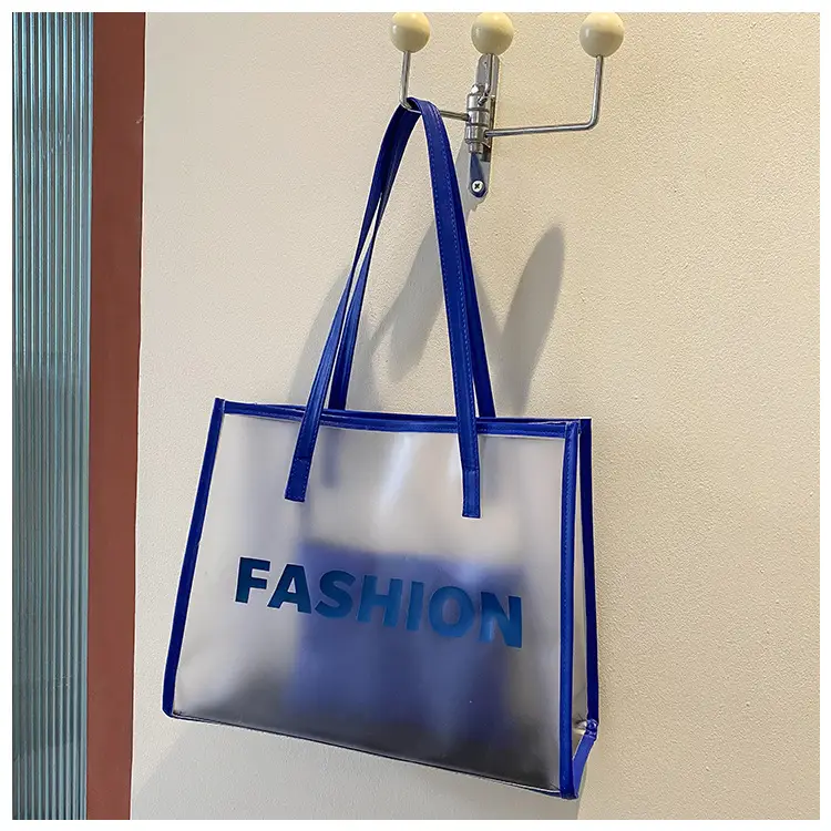 Transparent Large Bags for Women 2026 New Fashion Jelly Shoulder Tote — feature 33