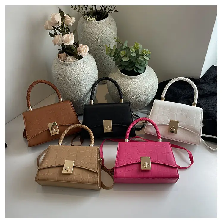 2025 Retro Small Handbags Women Pink Black Brown — feature 32