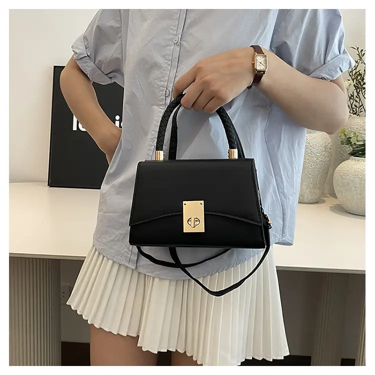 2025 Retro Small Handbags Women Pink Black Brown — feature 7