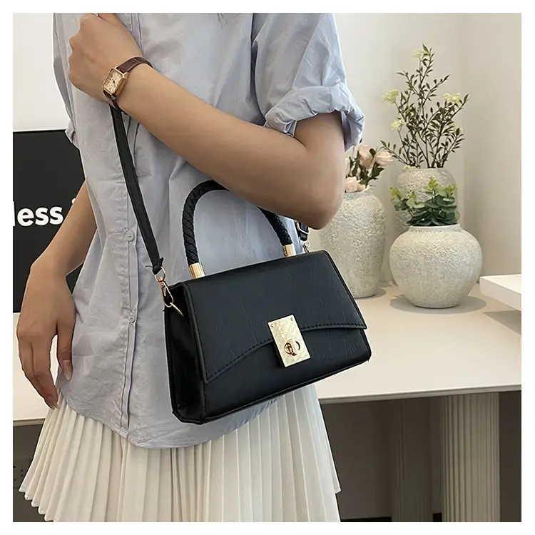 2025 Retro Small Handbags Women Pink Black Brown — feature 8