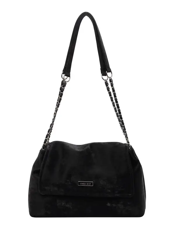 Women's Pink Chain Shoulder Bag Large Capacity 2024