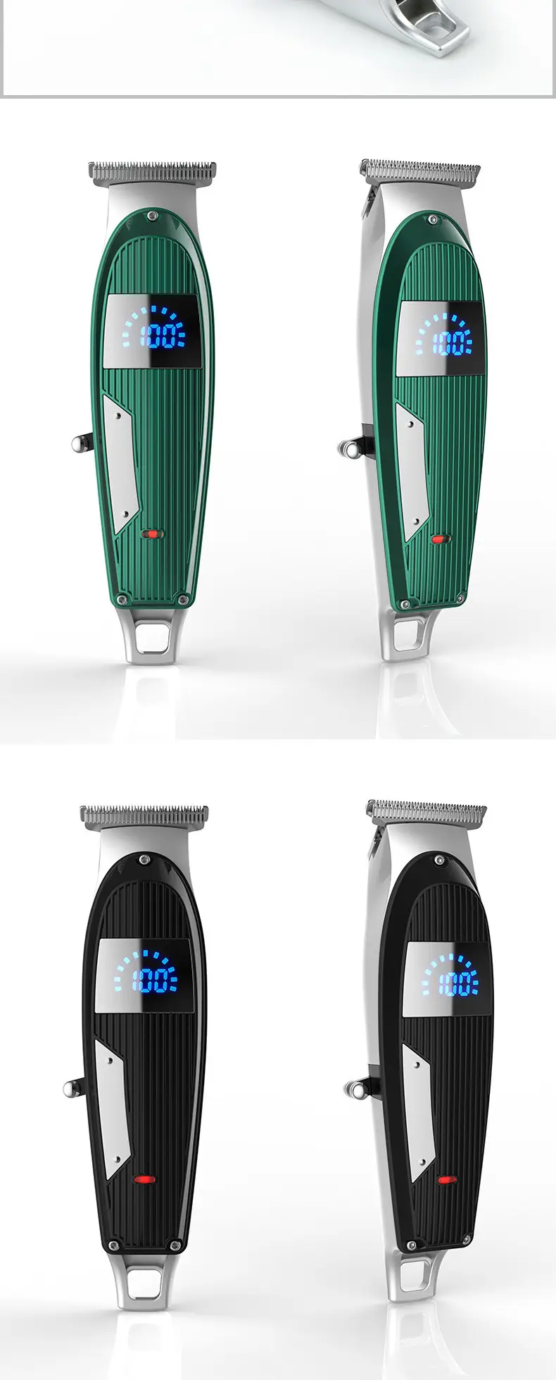 Digital Display Electric Hair Clipper for Bald Head Shaving — feature 18