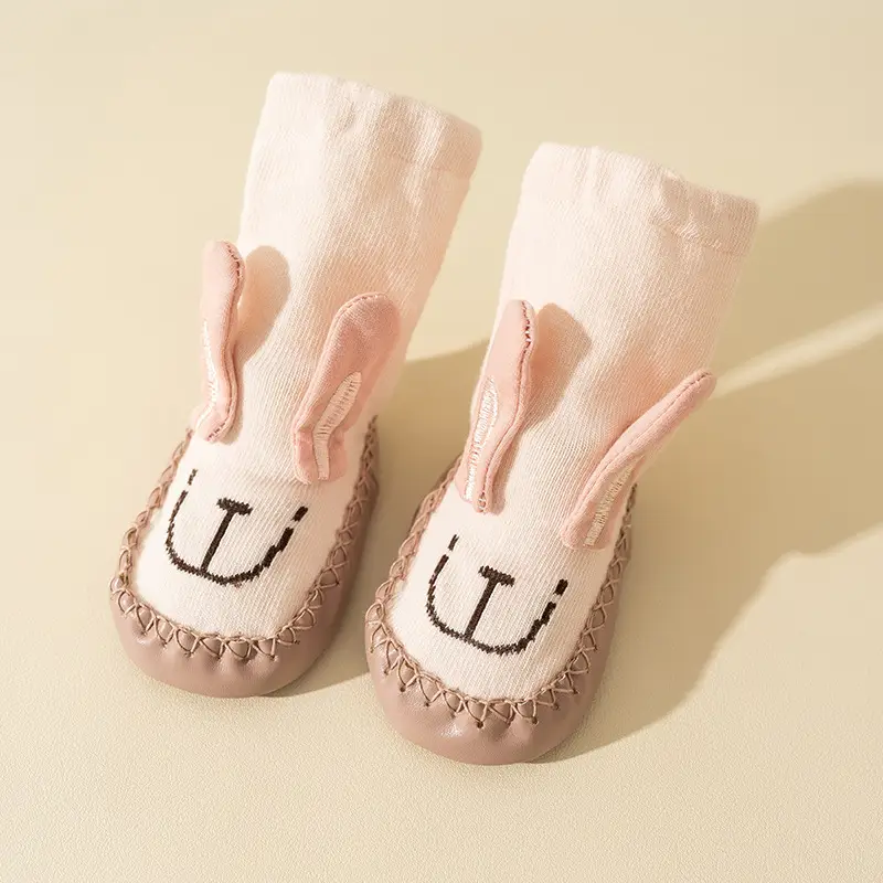 Baby Cartoon Socks 1-3Yr Non-Slip Soft Bottom
