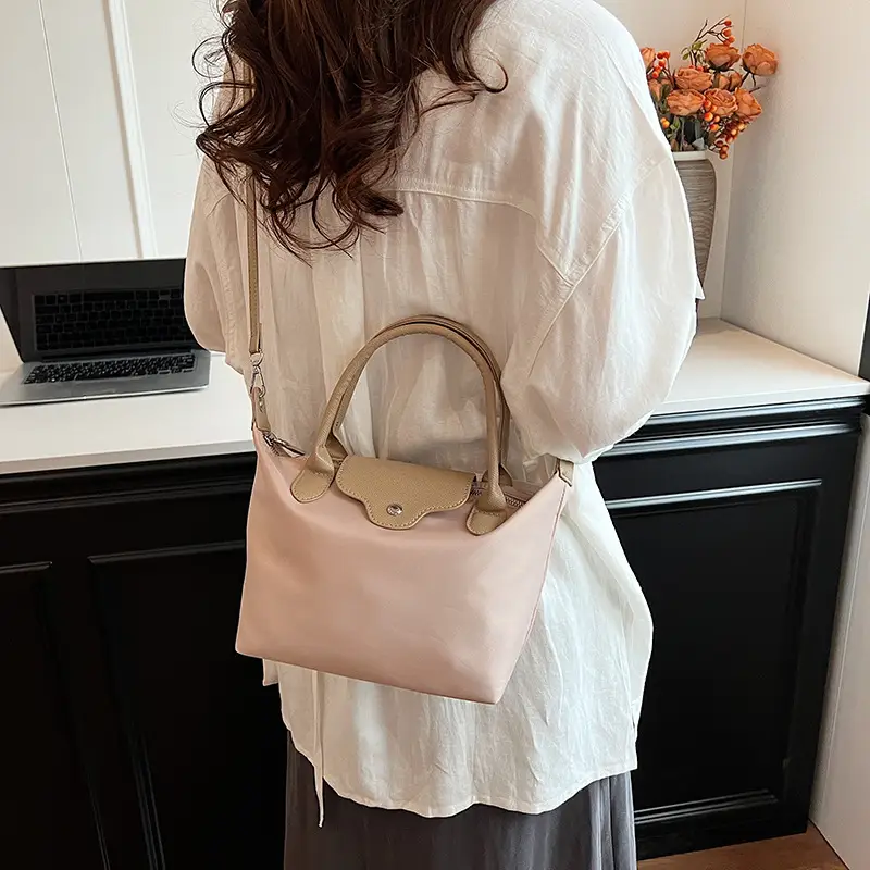 Trendy Women's Black Brown PU Shoulder Bag Large Capacity — feature 23