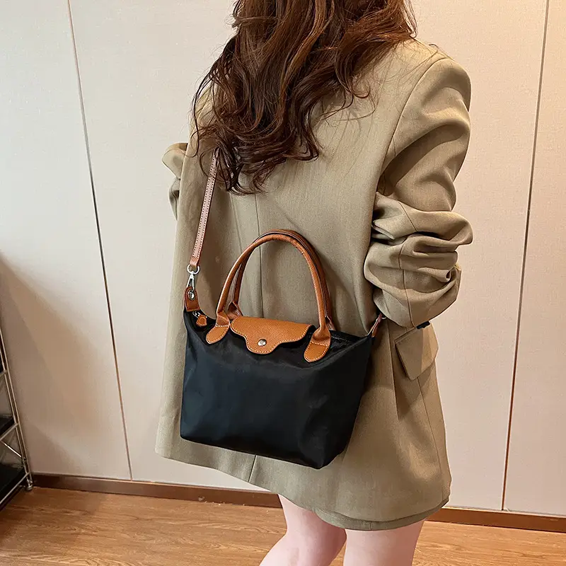 Trendy Women's Black Brown PU Shoulder Bag Large Capacity — feature 30